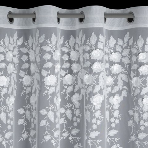ZASŁONA GOTOWA ROSIE 1 140 X 250 CM BIAŁY