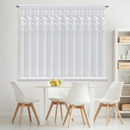 ZASŁONA GOTOWA ROSIE 1 NA TAŚMIE 350 X 150 CM BIAŁY