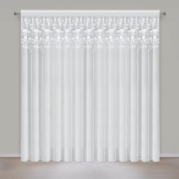 ZASŁONA GOTOWA ROSIE 1 NA TAŚMIE 350 X 270 CM BIAŁY