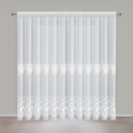 ZASŁONA GOTOWA ROSIE 3 NA TAŚMIE 350 X 250 CM BIAŁY