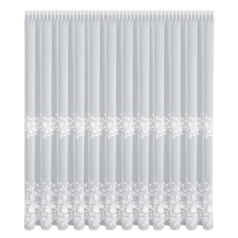 ZASŁONA GOTOWA ROSIE 3 NA TAŚMIE 350 X 250 CM BIAŁY