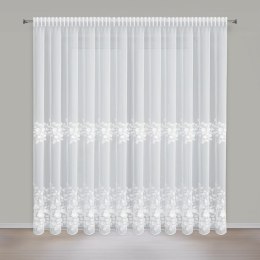 ZASŁONA GOTOWA ROSIE 3 NA TAŚMIE 350 X 270 CM BIAŁY