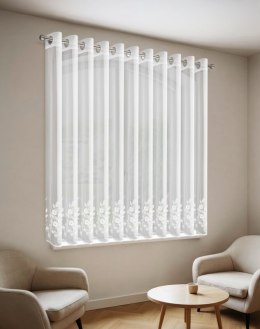 ZASŁONA GOTOWA ROSIE 4 400 X 150 CM BIAŁY
