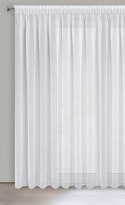 FIRANA GOTOWA ASTRID NA TAŚMIE 400 X 250 CM BIAŁY