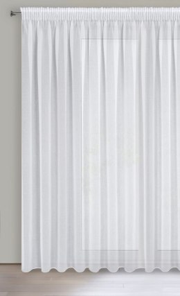 FIRANA GOTOWA ASTRID NA TAŚMIE 400 X 250 CM BIAŁY
