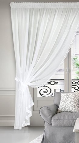 FIRANA GOTOWA DEK 300 X 250 CM KREMOWY