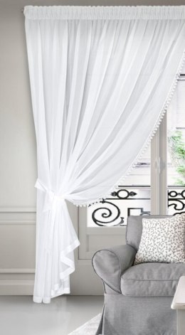 FIRANA GOTOWA DEK 360 X 250 CM KREMOWY