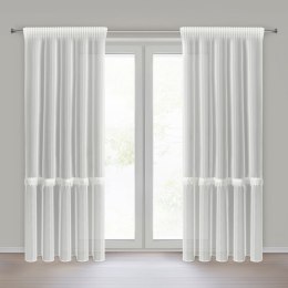 FIRANA GOTOWA FELICIANA NA TAŚMIE 140 X 250 CM KREMOWY