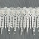 FIRANA GOTOWA FELICIANA NA TAŚMIE 140 X 250 CM KREMOWY