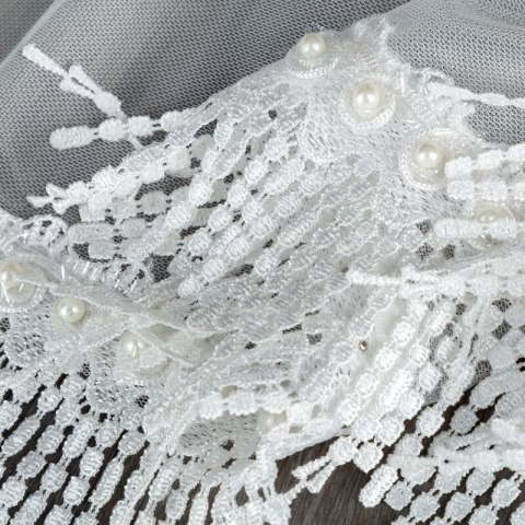 FIRANA GOTOWA FELICIANA NA TAŚMIE 300 X 120 CM KREMOWY