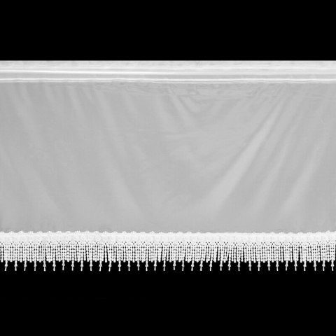 FIRANA GOTOWA FELICIANA NA TAŚMIE 40 X 150 CM KREMOWY