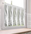 FIRANA GOTOWA ROSIE 4 NA TAŚMIE 150 X 70 CM BIAŁY