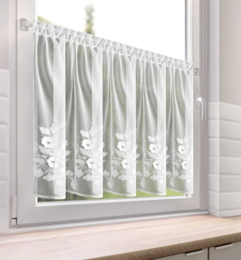FIRANA GOTOWA ROSIE 4 NA TAŚMIE 150 X 70 CM BIAŁY