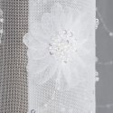ZASŁONA GOTOWA BIANCA 1 NA TAŚMIE 140 X 270 CM BIAŁY