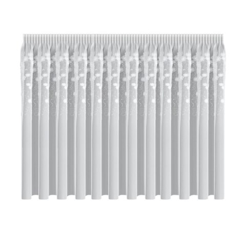 ZASŁONA GOTOWA BIANCA 2 NA TAŚMIE 400 X 150 CM BIAŁY