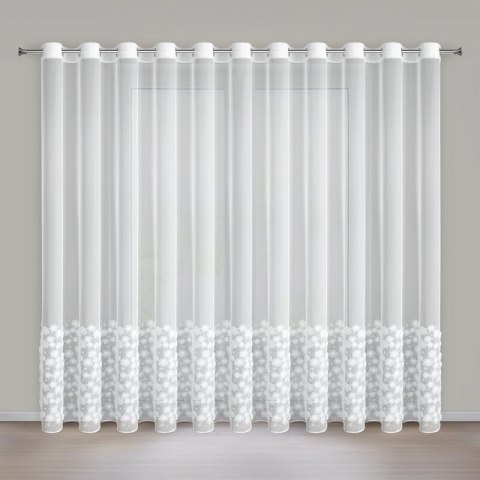 ZASŁONA GOTOWA CLARA 2 400 X 250 CM BIAŁY
