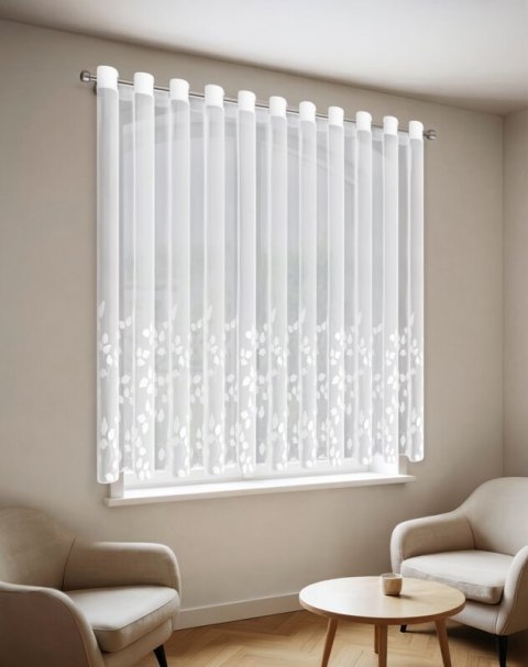 ZASŁONA GOTOWA JUDY 350 X 150 CM BIAŁY