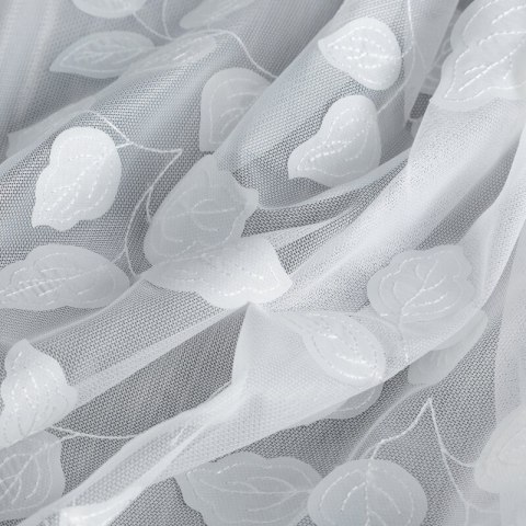 ZASŁONA GOTOWA JUDY NA TAŚMIE 140 X 270 CM BIAŁY