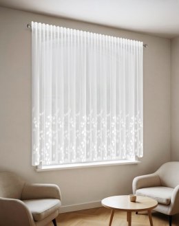 ZASŁONA GOTOWA JUDY NA TAŚMIE 350 X 150 CM BIAŁY