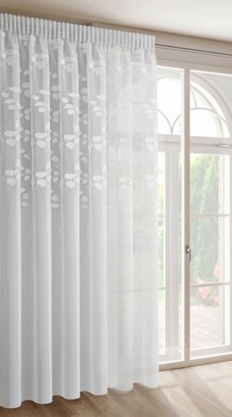 ZASŁONA GOTOWA JUDY NA TAŚMIE 350 X 270 CM BIAŁY