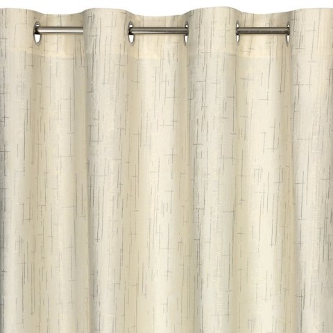 ZASŁONA GOTOWA MARSALA 140 X 250 CM KREMOWY