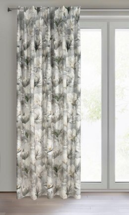 ZASŁONA GOTOWA SANDY NA TAŚMIE 140 X 300 CM STALOWY