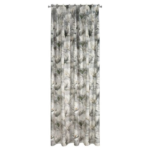 ZASŁONA GOTOWA SANDY NA TAŚMIE 140 X 300 CM STALOWY