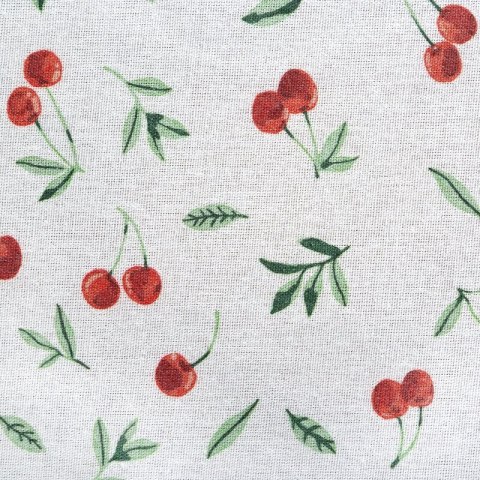 OBRUS CHERRY 140 X 180 CM BIAŁY