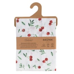 OBRUS CHERRY 40 X 140 CM BIAŁY