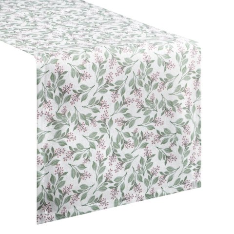 OBRUS GRACE 40 X 140 CM BIAŁY