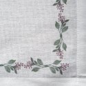 OBRUS LILY 40 X 140 CM BIAŁY