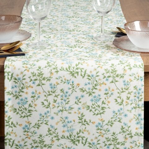 OBRUS TARA 40 X 140 CM KREMOWY