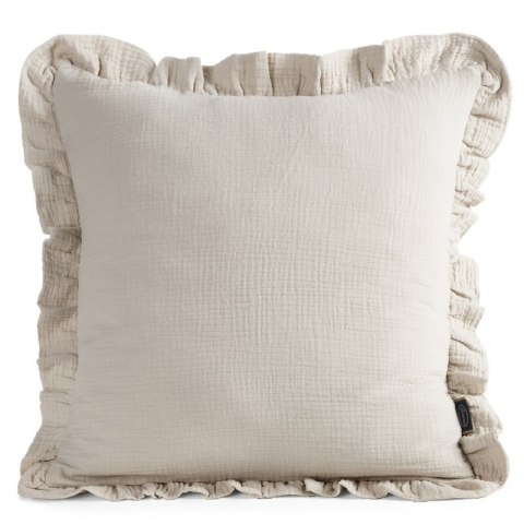 POSZEWKA MUSLIN 1 45 X 45 CM BEŻOWY