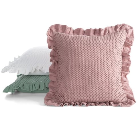POSZEWKA MUSLIN 2 45 X 45 CM BIAŁY