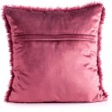 POSZEWKA PLUSH BURG 45 X 45 CM BURGUNDOWY
