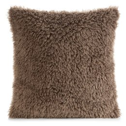 POSZEWKA PLUSH C.BEŻ 45 X 45 CM CIEMNOBEŻOWY