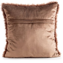POSZEWKA PLUSH CYNA 45 X 45 CM JASNOBRĄZOWY