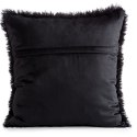 POSZEWKA PLUSH CZAR 45 X 45 CM CZARNY
