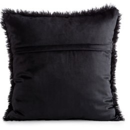 POSZEWKA PLUSH CZAR 45 X 45 CM CZARNY
