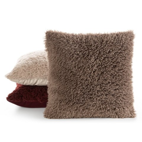 POSZEWKA PLUSH CZAR 45 X 45 CM CZARNY