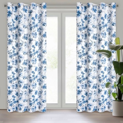 ZASŁONA GOTOWA CAREN 140 X 250 CM BIAŁY