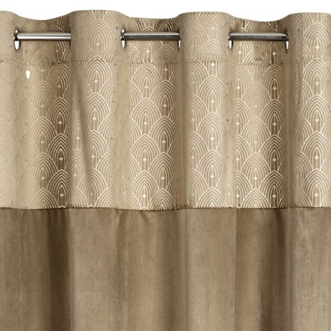 ZASŁONA GOTOWA D91 AGNES 140 X 250 CM BEŻOWY