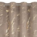 ZASŁONA GOTOWA MOLLY 140 X 250 CM BRĄZOWY