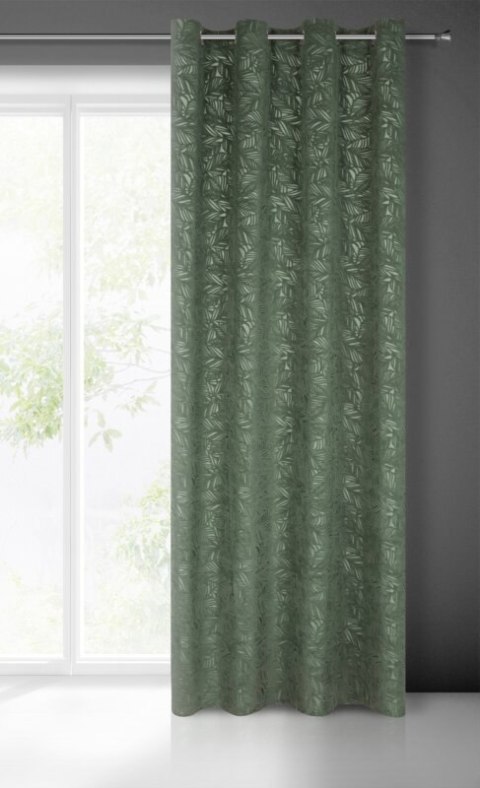 ZASŁONA GOTOWA OCTAVIA 140 X 250 CM CIEMNOMIĘTOWY