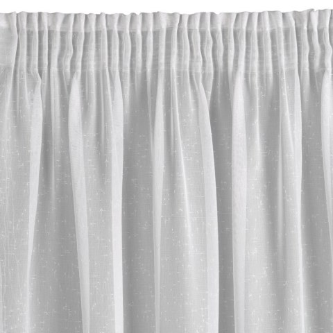 FIRANA GOTOWA ANGELA NA TAŚMIE 400 X 145 CM BIAŁY
