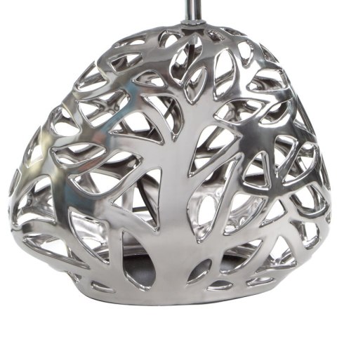 LAMPA DEKORACYJNA DAKOTA (3) O 37 X 52 CM SREBRNY
