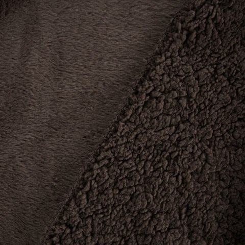 NARZUTA NINA 170 X 210 CM CIEMNOBRĄZOWY