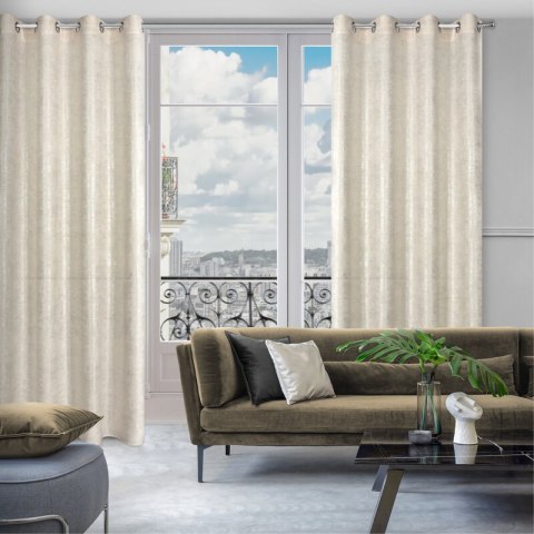 ZASŁONA GOTOWA BLANKA 140 X 250 CM NATURALNY