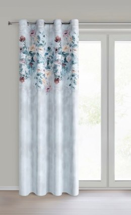 ZASŁONA GOTOWA VIOLA 140 X 250 CM SREBRNY
