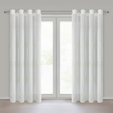 FIRANA GOTOWA JESSIE 140 X 250 CM BIAŁY